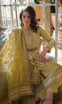 Sobia Nazir - 3PC Lawn Embroidered Shirt With Embroidered Organza