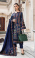 Maria B. - 3PC Full Heavy Embroidered Dhanak Fabric