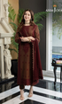 Asim Jofa - 3PC Embroidered Dhanak Suit