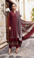 Maria B. - 3PC Full Embroidered Danak Fabric