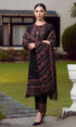 Bareeze - 3PC Embroidered Shirt With Heavy Embroidered Dhanak Shawl