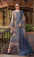 Maria B. - 3PC (Unstitched) Full Embroidered Dhanak Fabric