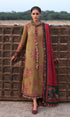 Hussain Rehar - 3PC (Unstitched) Full Embroidered Dhanak Fabric