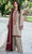 Baroque - 3PC Full Embroidered Danak Fabric