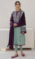 Jazmine - 3PC (Unstitched) Embroidered Dhanak Fabric