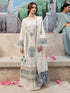 Mahnur - 3PC (Unstitched) Full Embroidered Lawn Fabric
