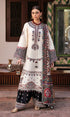 Jazmine - 3PC (Unstitched) Full Heavy Embroidered Lawn Fabric