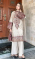 Laam - 3PC (Unstitched) Full Heavy Embroidered Dhanak Fabric