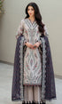 Jazmine - 3PC (Unstitched) Full Embroidered Lawn Fabric