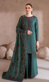Iznik - 3PC (Unstitched) Embroidered Dhanak Fabric