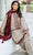 Baroque - 3PC Full Embroidered Danak Fabric